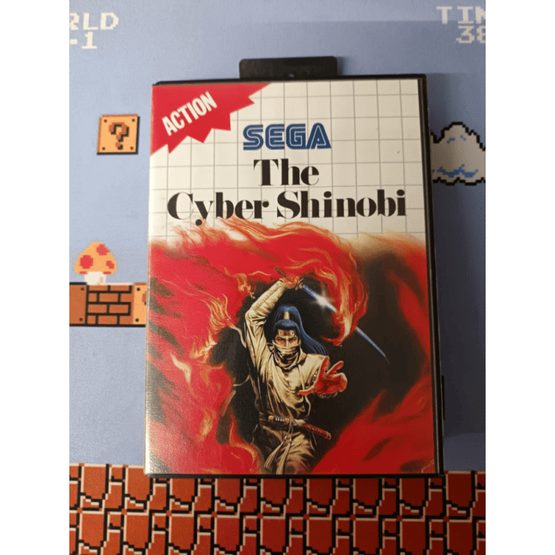 The Cyber Shinobi Sega Master System Pal Ita