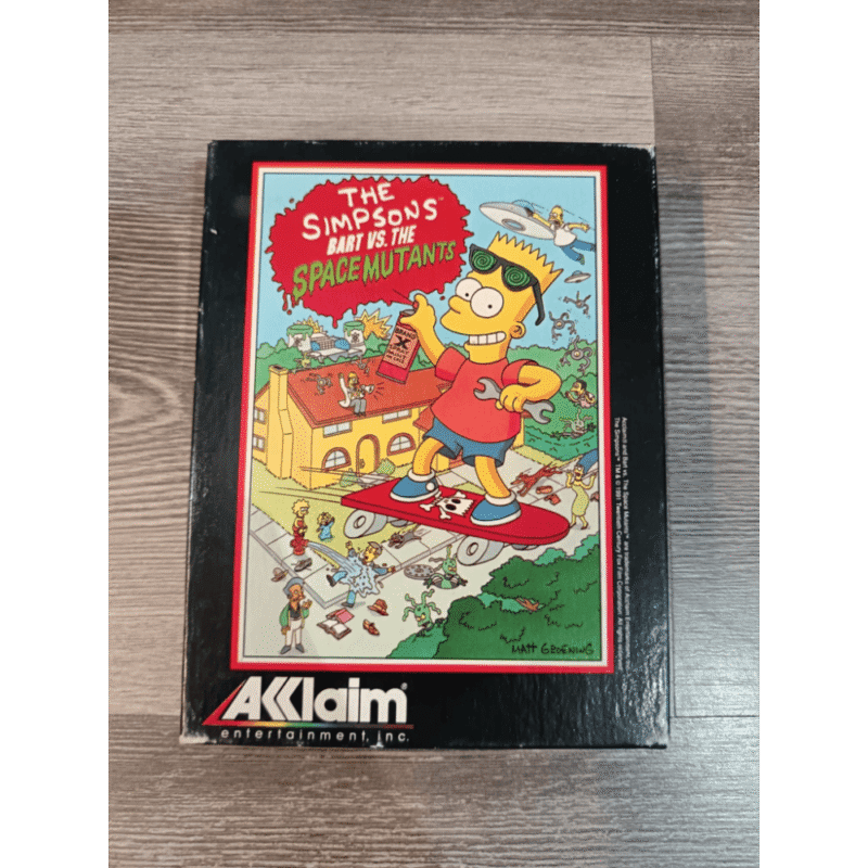 The Simpsons Bart vs The Space Mutants C64 Commodore 64