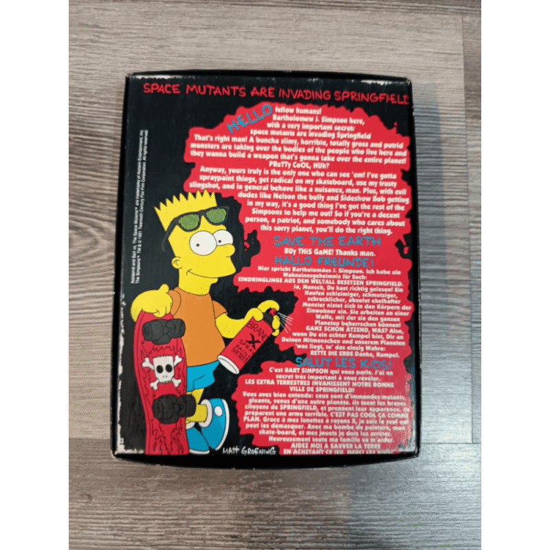 The Simpsons Bart vs The Space Mutants C64 Commodore 64 - immagine 2