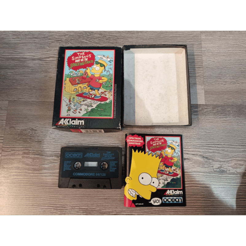 The Simpsons Bart vs The Space Mutants C64 Commodore 64 - immagine 3