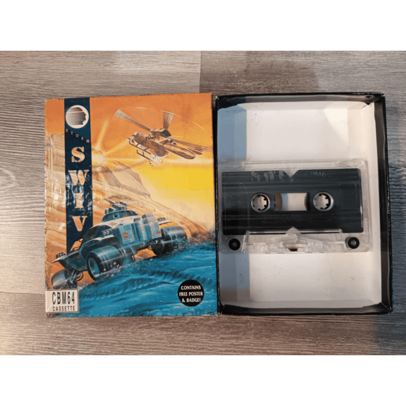 SWIV C64 Commodore 64 - immagine 3