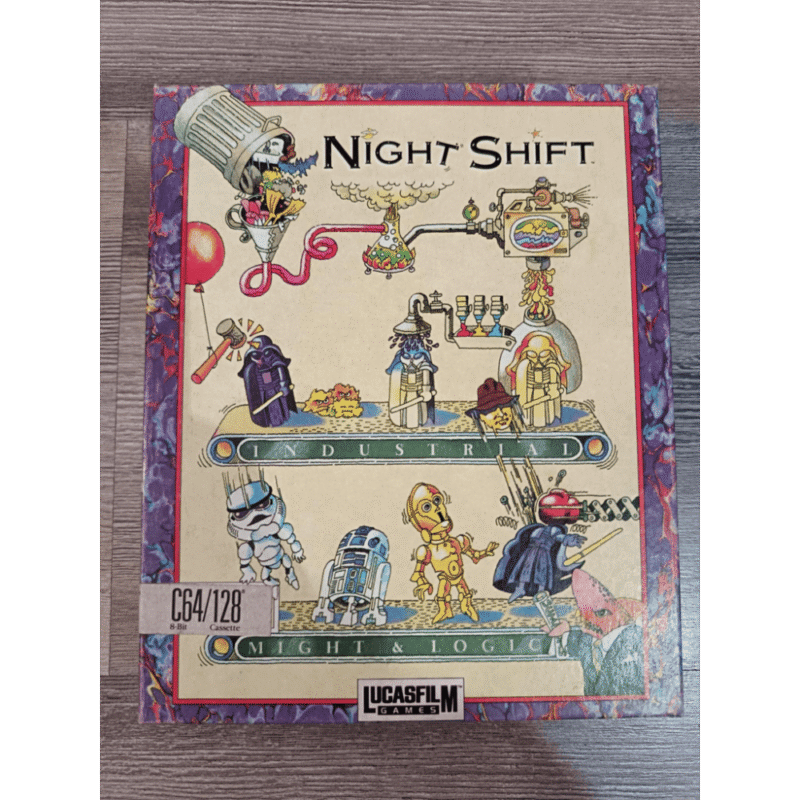 Night Shift C64 Commodore 64