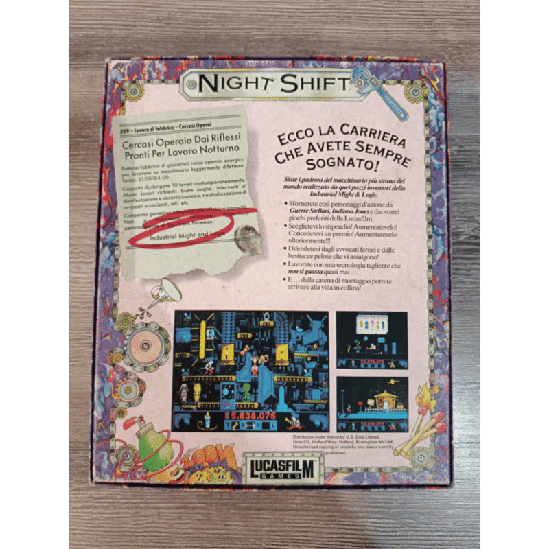 Night Shift C64 Commodore 64 - immagine 2