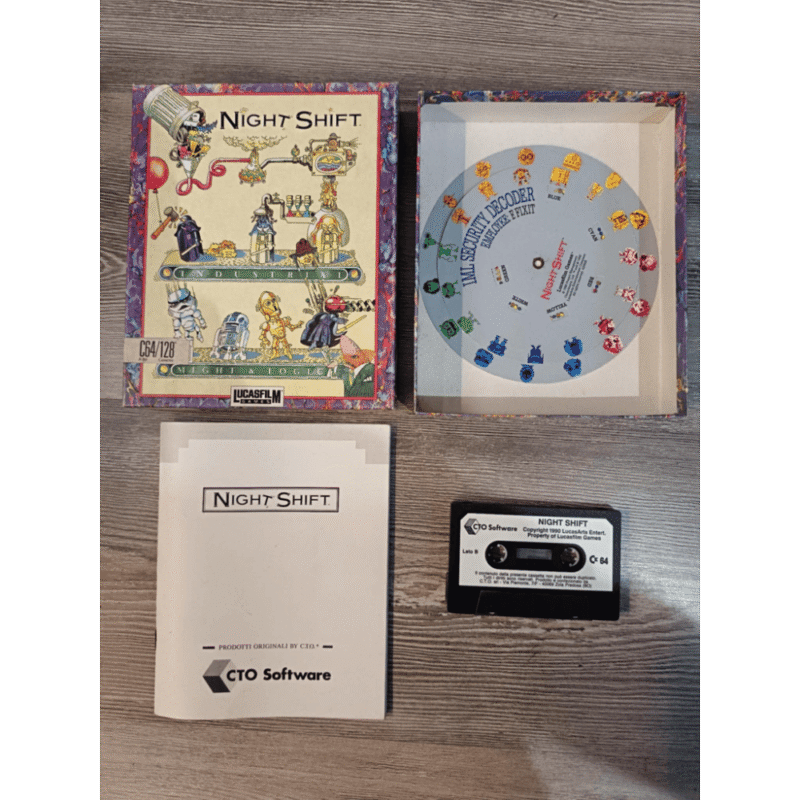 Night Shift C64 Commodore 64 - immagine 3