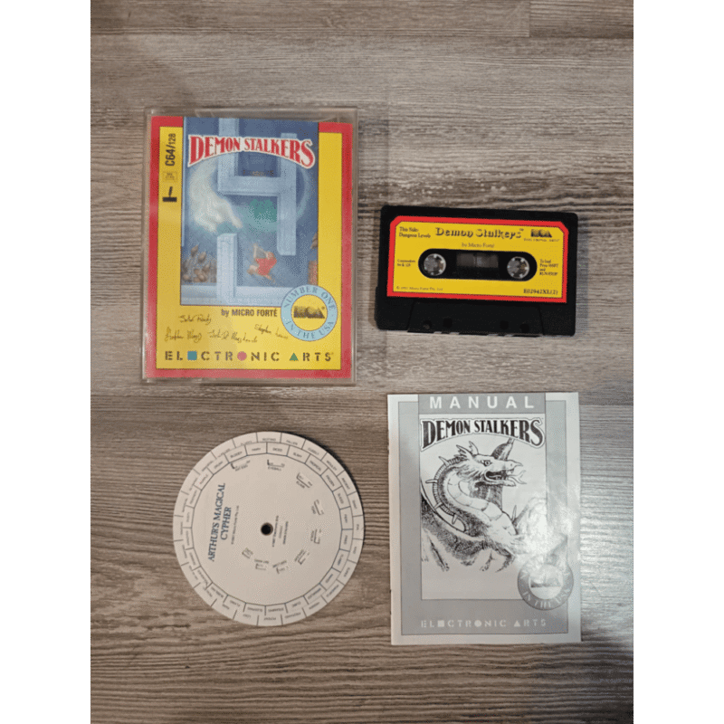 Demon Stalkers C64 Commodore 64 - immagine 3