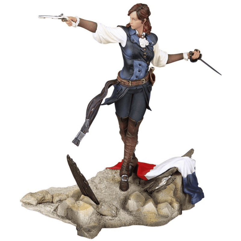 Assassin's Creed Unity Elise the Fiery Templar Action Figure UbiCollectibles Usato