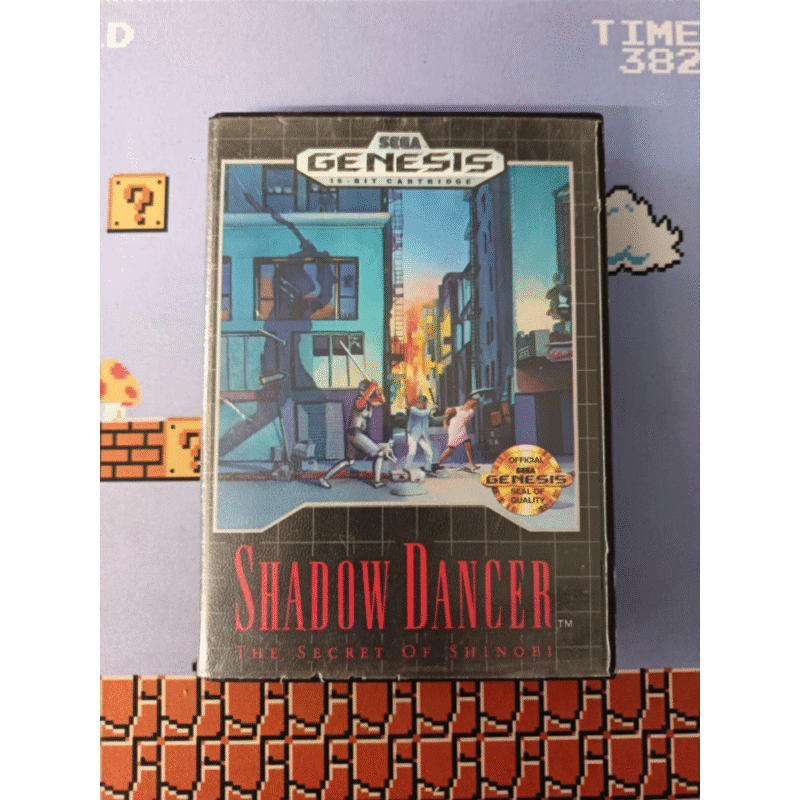 Shadow Dancer The Secret Of Shinobi Sega Genesis Mega Drive NTSC Usa