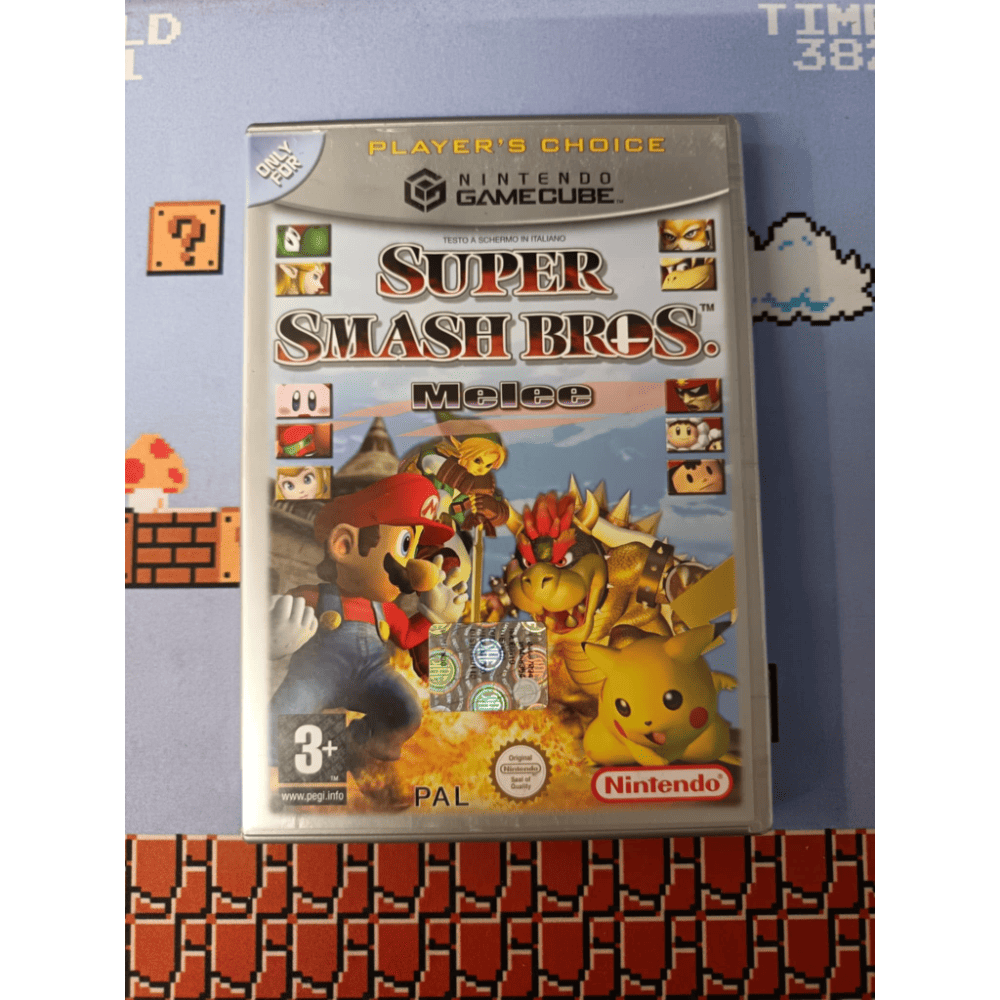 Super Smash Bros Melee Nintendo GameCube Pal Ita