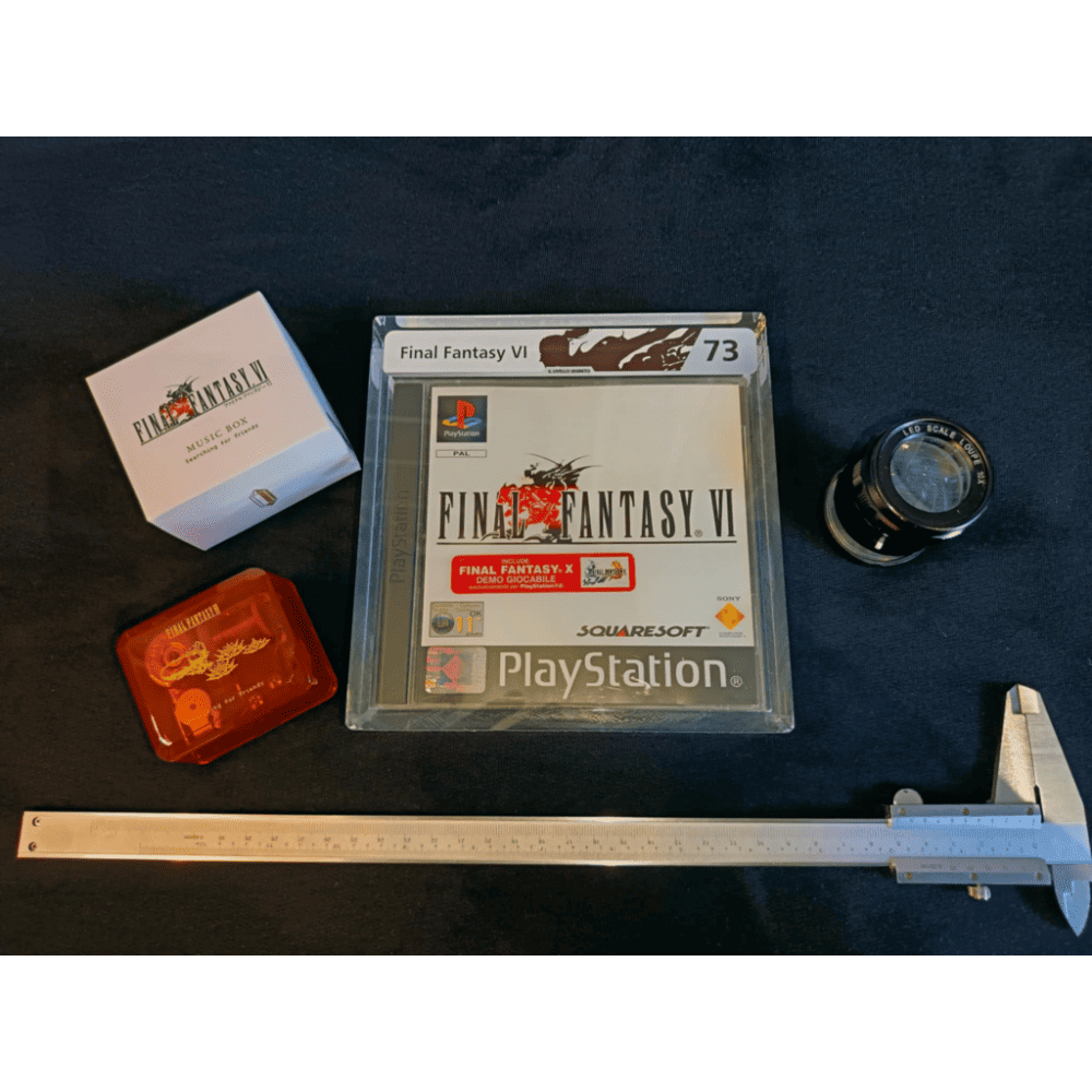 Final Fantasy VI Playstation 1 Pal Ita CiB LS 73