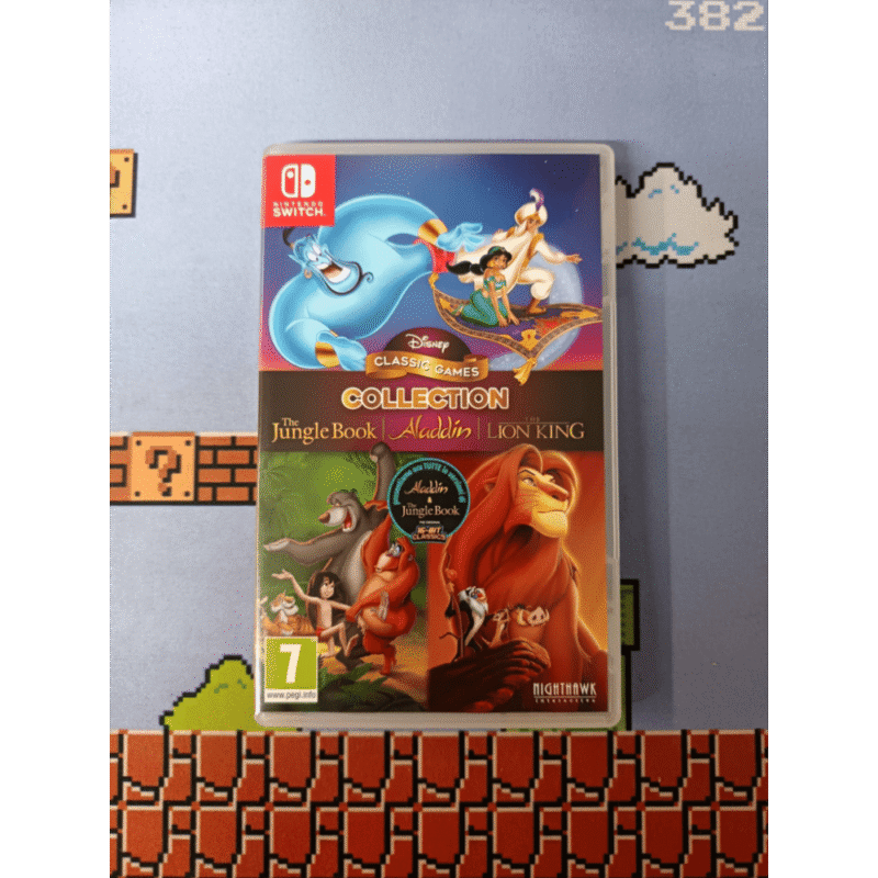 Disney Classic The Jungle Book Aladdin And The Lion King Nintendo Switch Usato