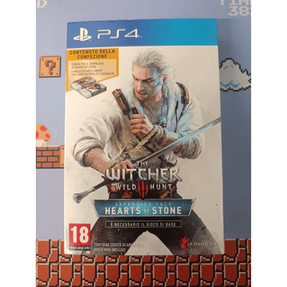 The Witcher III Wild Hunt Hearts Of Stone Expansion Pack Ps4 Playstation 4 Usato