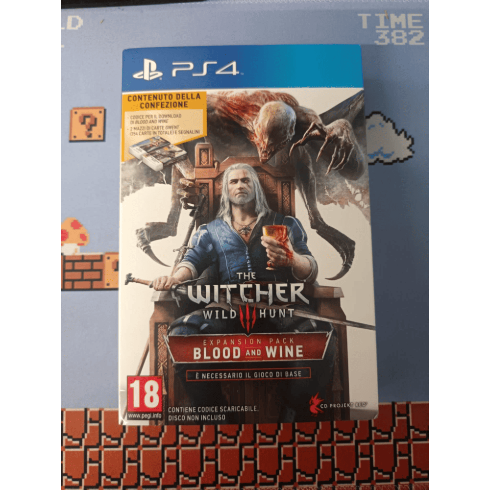 The Witcher III Wild Hunt Blood and Wine Expansion Pack Ps4 Playstation 4 Usato