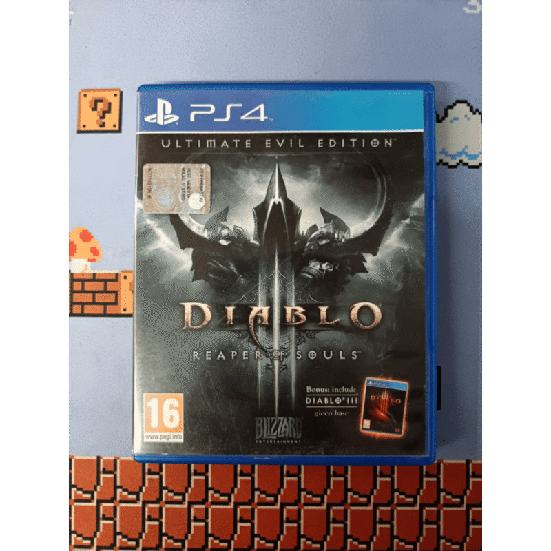 Diablo III Reaper Of Souls Ultimate Evil Edition Ps4 Playstation 4 Usato