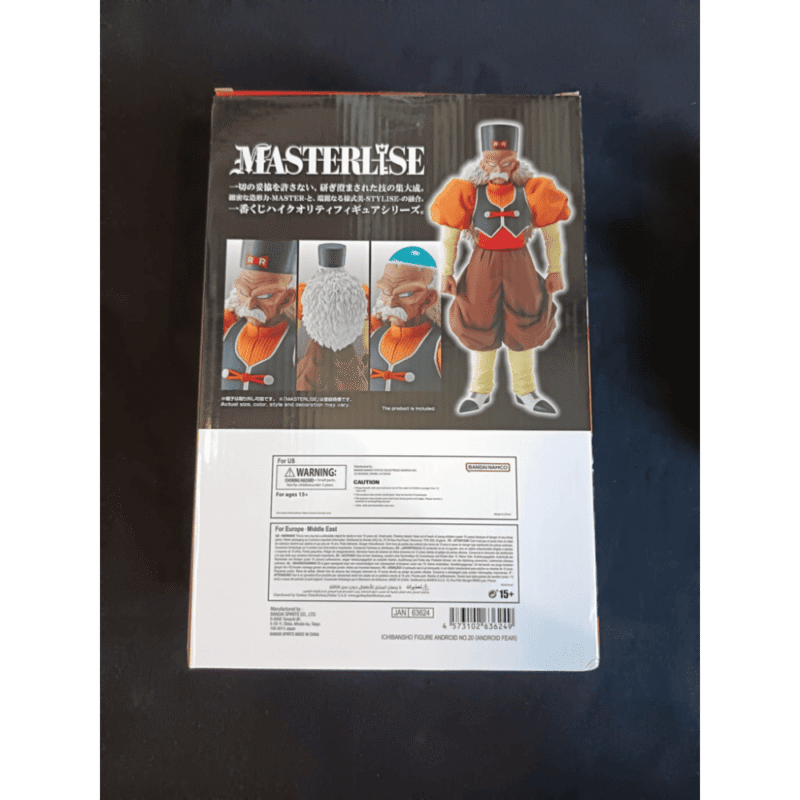 Dragon Ball Android C20 Android Fear Ichibansho PVC Figure Banpresto Usato - immagine 3