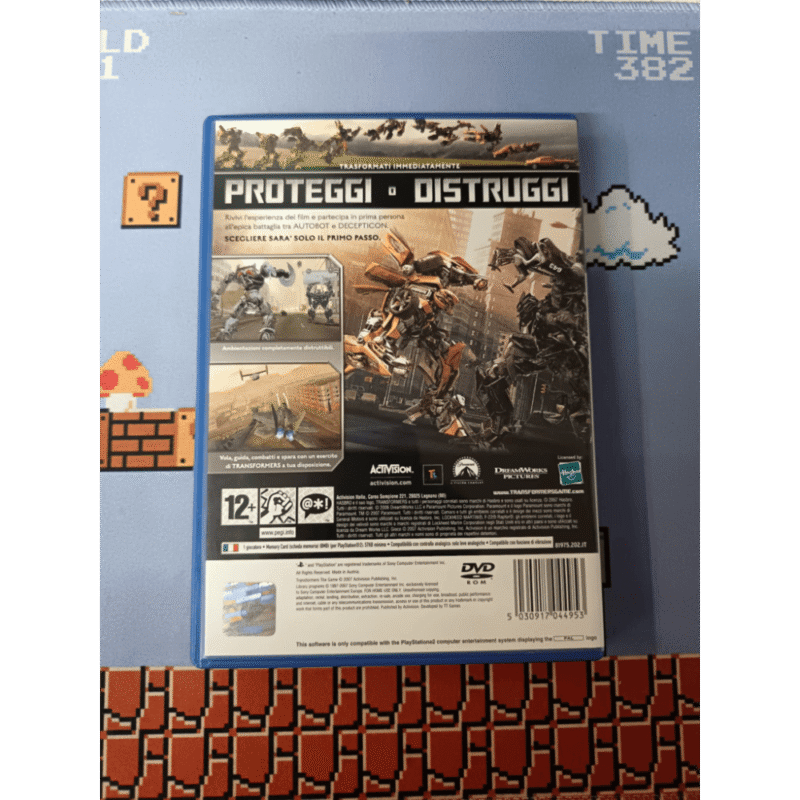 Transformers The Game Ps2 Playstation 2 Pal Ita - immagine 2