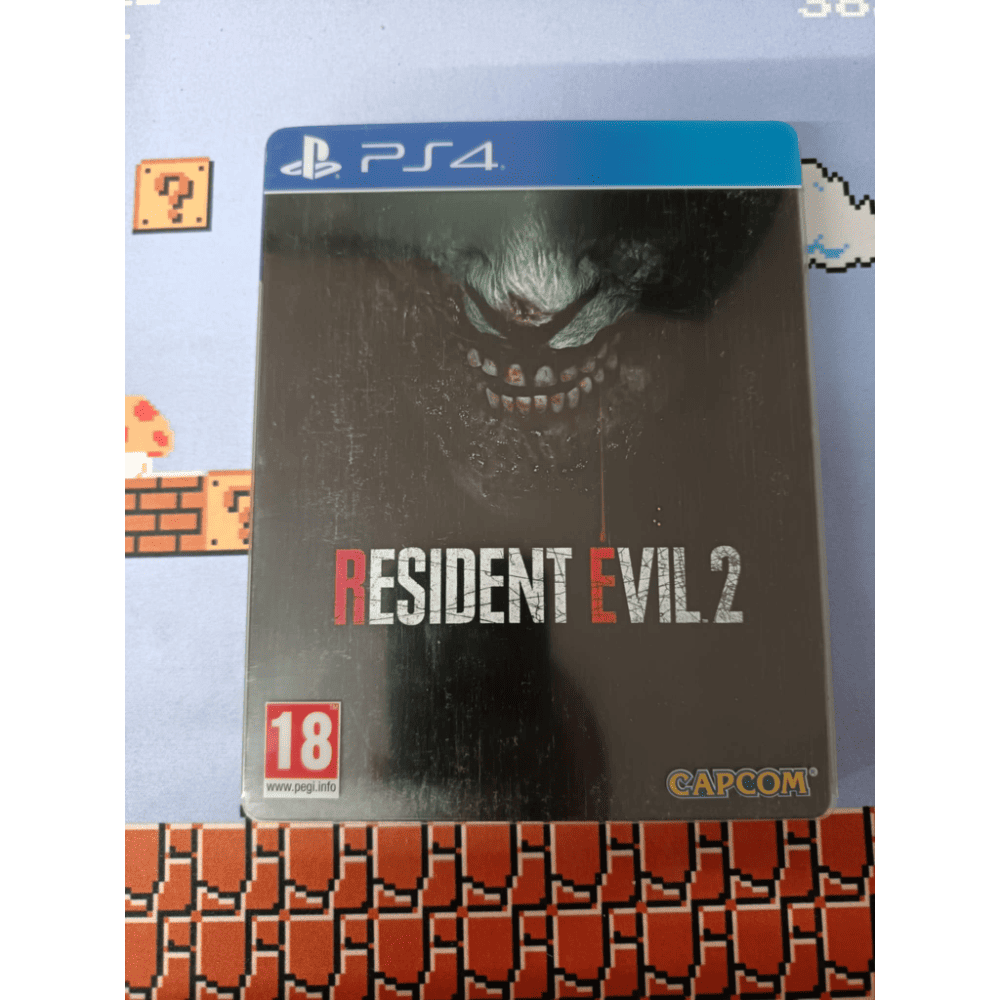 Resident Evil 2 Steelbook Edition Ps4 Playstation 4 Usato
