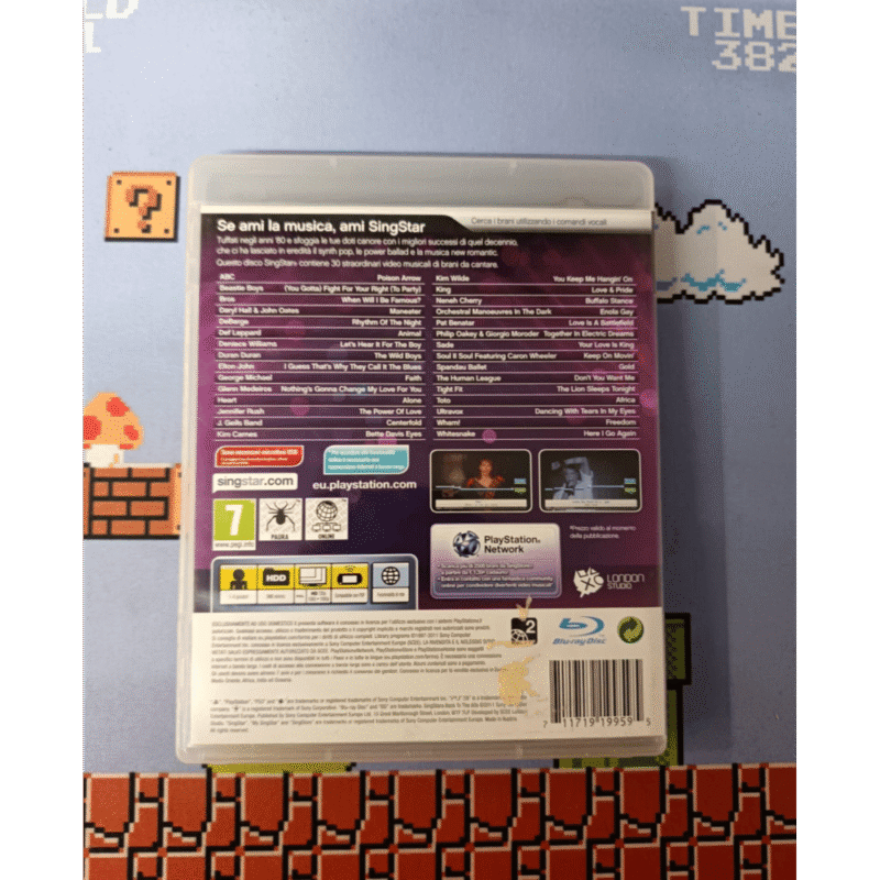 SingStar Back to the 80's Ps3 Playstation 3 Pal Ita - immagine 2