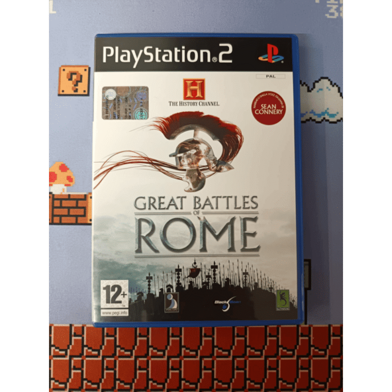 The History Channel Great Battles of Rome Ps2 Playstation 2 Pal Ita