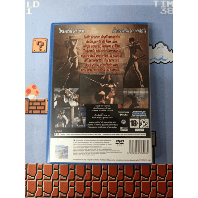 Tenchu Fatal Shadows Ps2 Playstation 2 Pal Ita - immagine 2