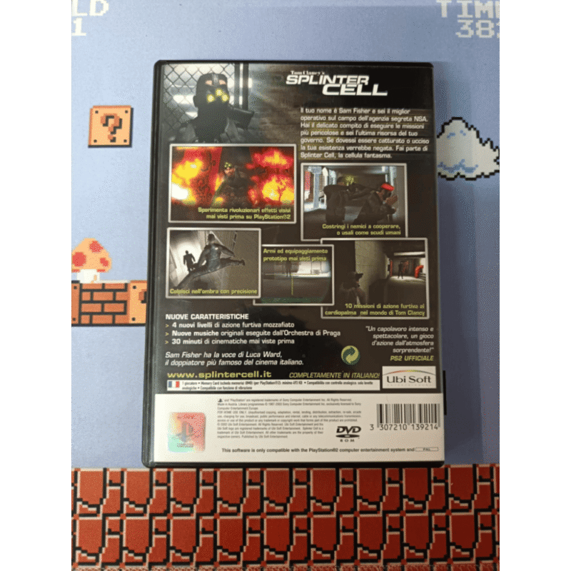 Tom Clancy's Splinter Cell Ps2 Playstation 2 Pal Ita - immagine 2
