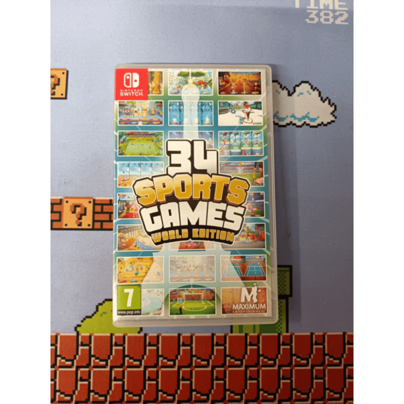 34 Sports Games World Edition Nintendo Switch Usato