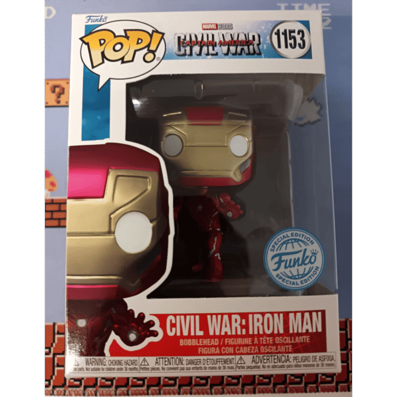 Civil War Iron Man 1153 Marvel Civil War Special Edition Funko Pop!