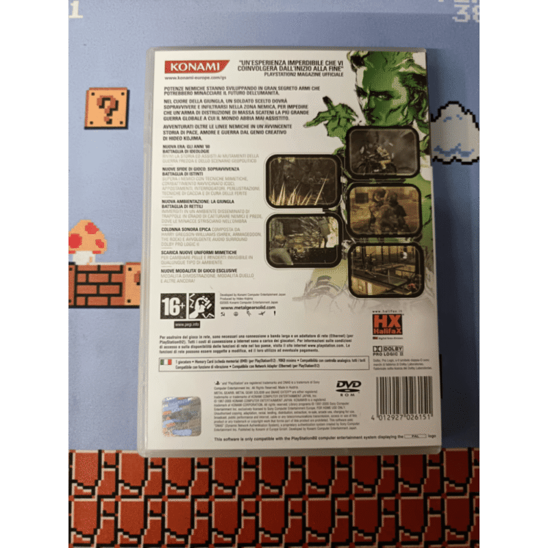 Metal Gear Solid 3 Snake Eater Ps2 Playstation 2 Pal Ita - immagine 2