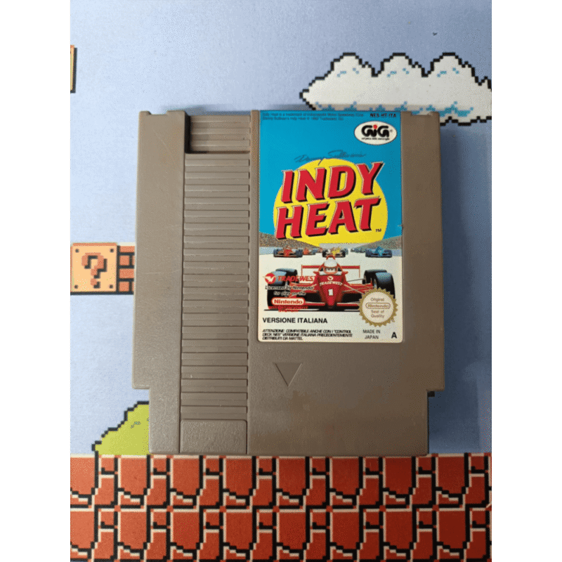 Indy Heat Nintendo NES Pal Ita