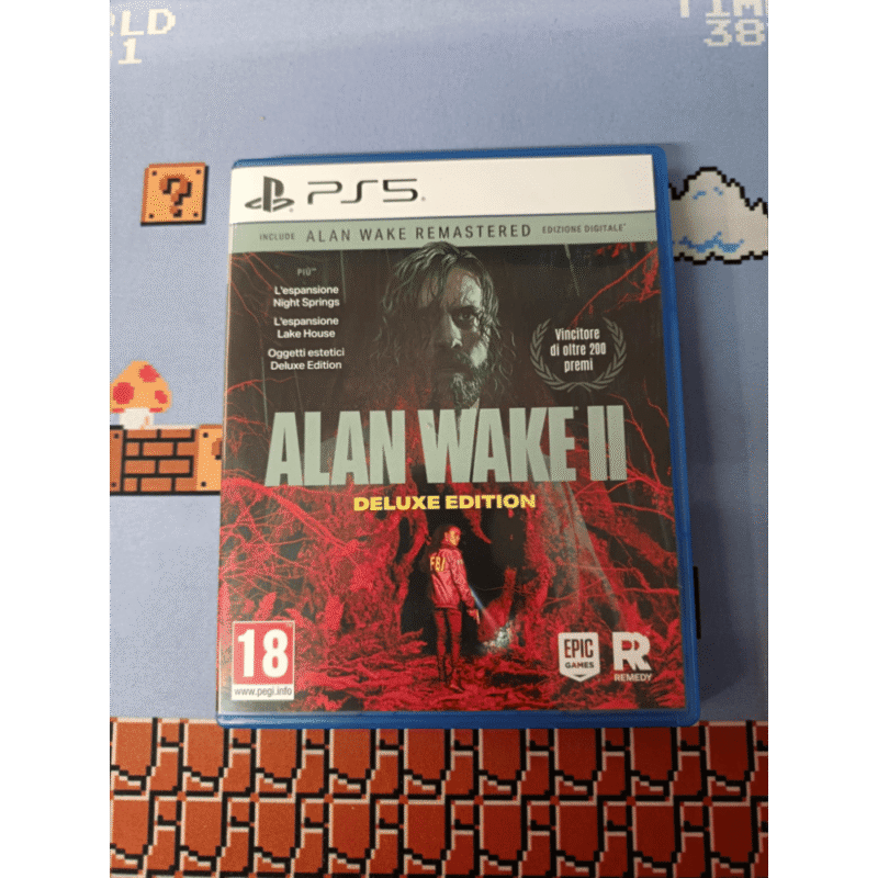 Alan Wake 2 Deluxe Edition Ps5 Playstation 5 Usato