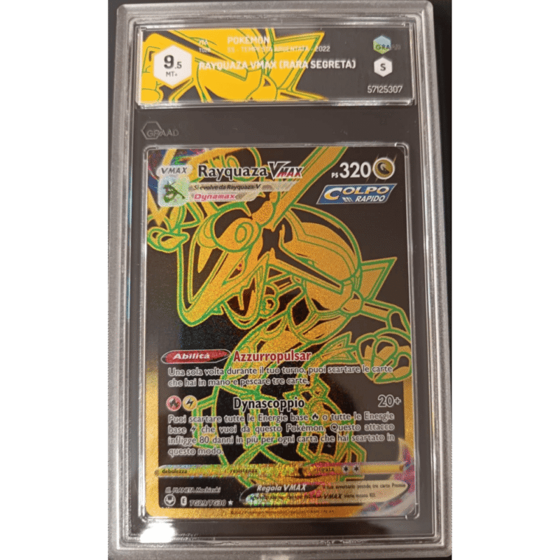 Rayquaza VMax TG29/TG30 Tempesta Argentata Ita Graad 9.5