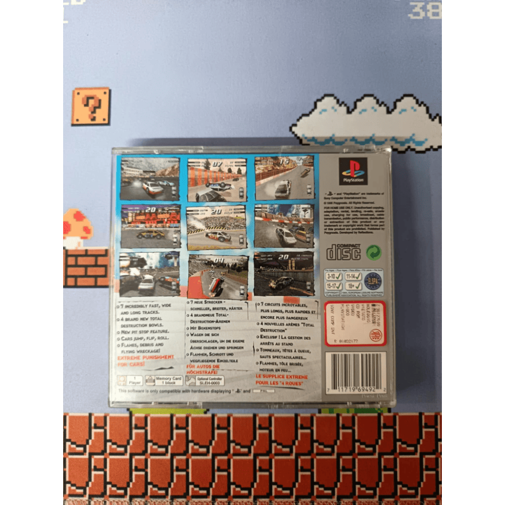 Destruction Derby 2 Ps1 Playstation 1 Pal Eur - immagine 2