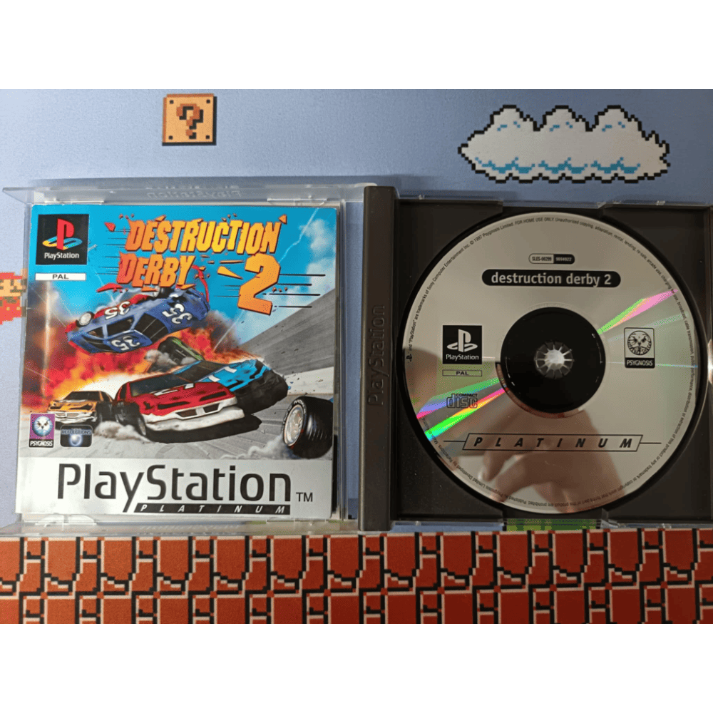 Destruction Derby 2 Ps1 Playstation 1 Pal Eur - immagine 4