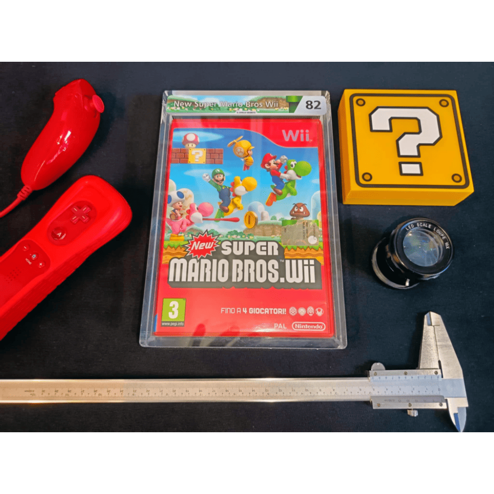 New Super Mario Bros. Wii Nintendo Wii Ita CiB LS 82