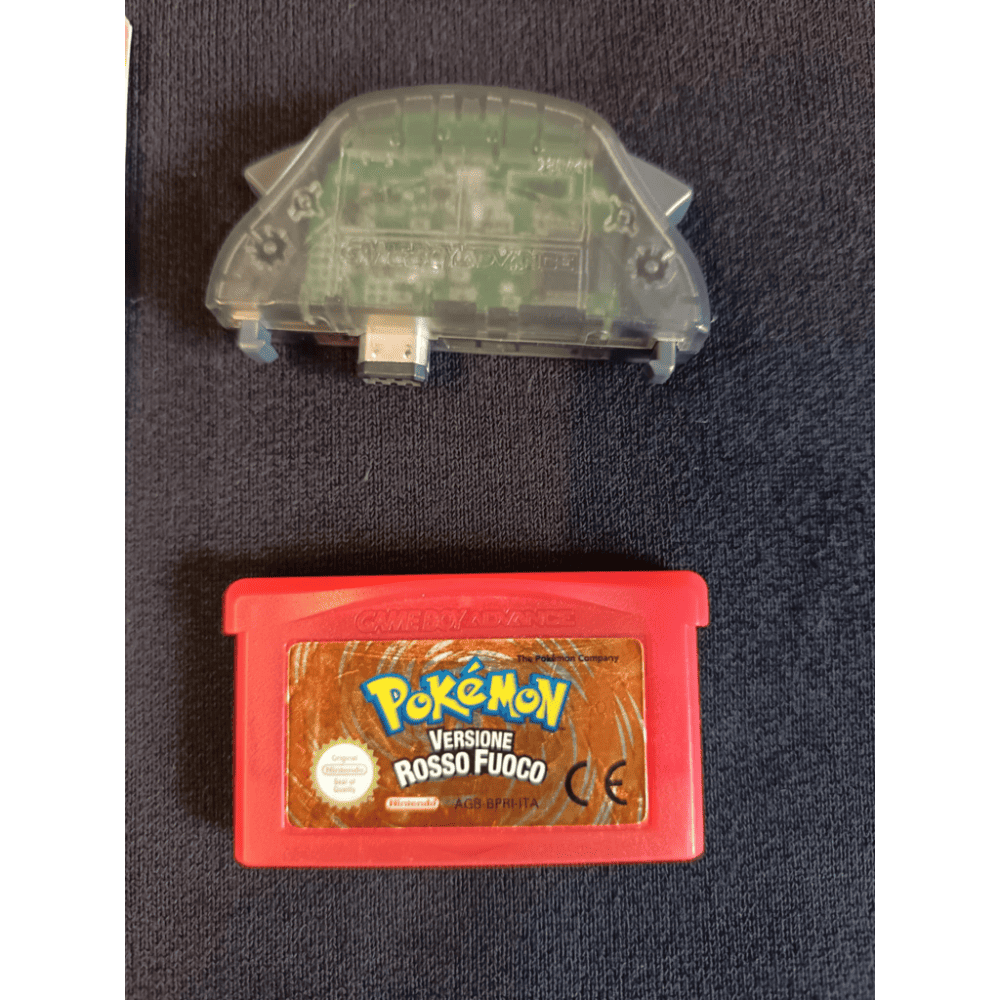 Pokemon Versione Rosso Fuoco Nintendo GameBoy Advance GBA Pal Ita - immagine 3