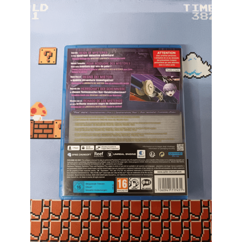 Master Detective Archives Rain Code Plus Ps5 Playstation 5 Usato - immagine 2