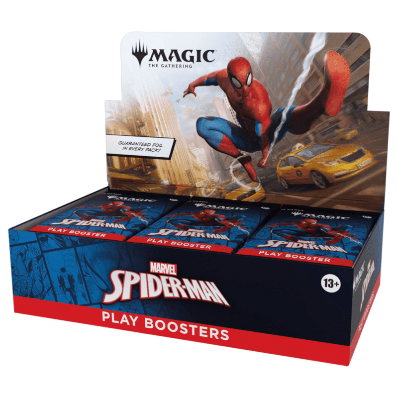 Magic: The Gathering Marvel’s Spider-Man Play Booster Display Box 30 Buste Inglese