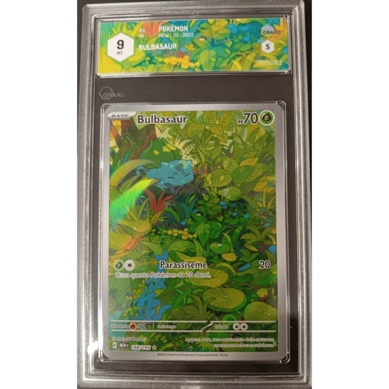 Bulbasaur 166/165 Pokemon151 Ita Graad 9