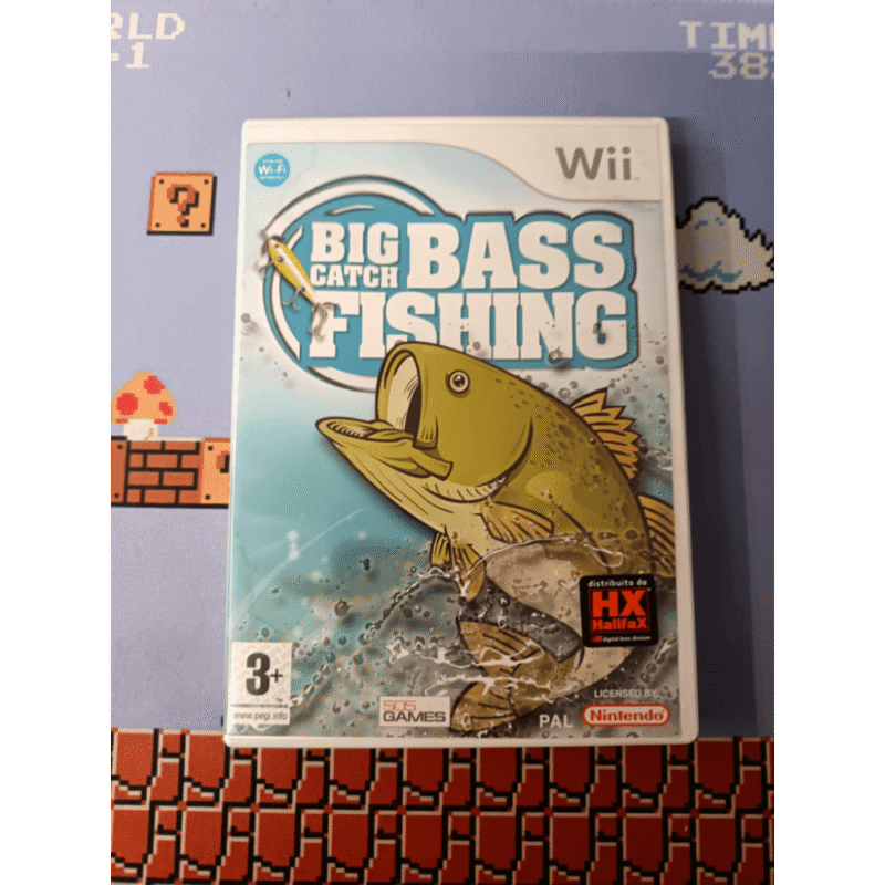 Big Catch Bass Fishing Nintendo Wii Pal Ita