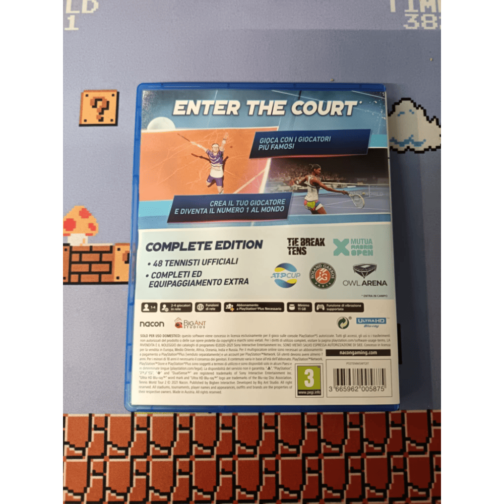 Tennis World Tour 2 Ps5 Playstation 5 Usato - immagine 2
