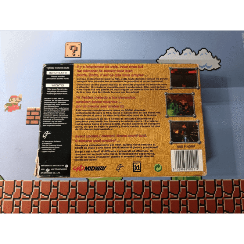 Doom 64 Nintendo 64 N64 Pal Eur - immagine 2