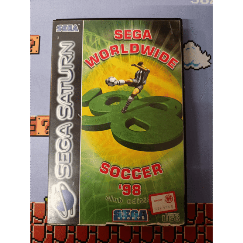 Sega Worldwide Soccer 98 Sega Saturn Pal Ita