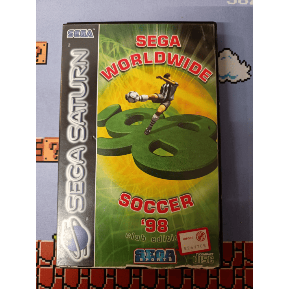 Sega Worldwide Soccer 98 Sega Saturn Pal Ita