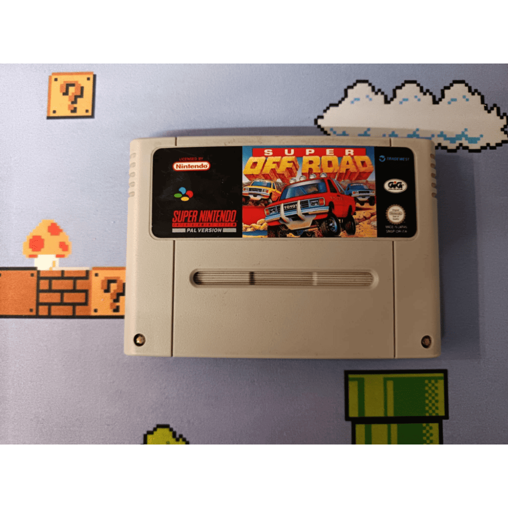 Super Off Road Super Nintendo Super NES SNES Pal Ita