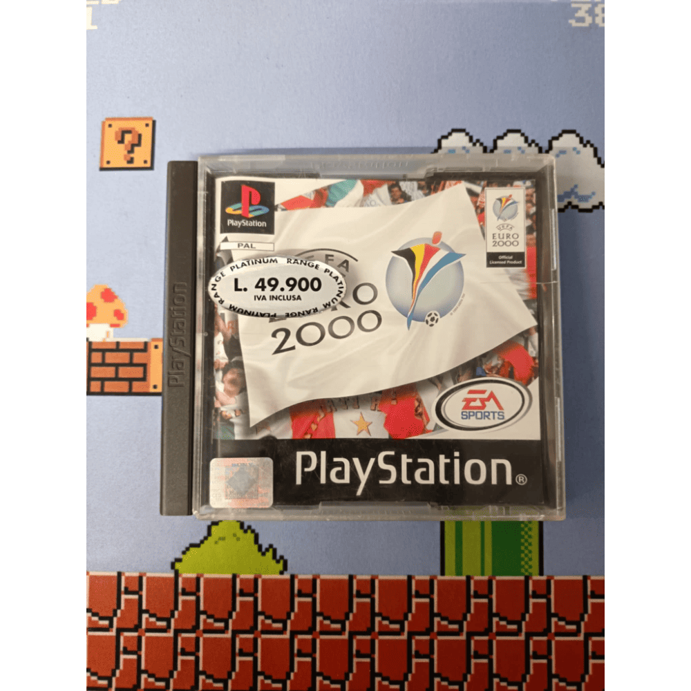 Uefa Euro 2000 Ps1 Playstation 1 Pal Ita