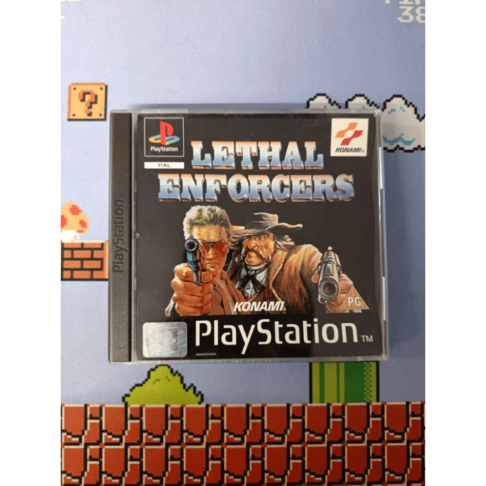Lethal Enforcers Ps1 Playstation 1 Pal Eng