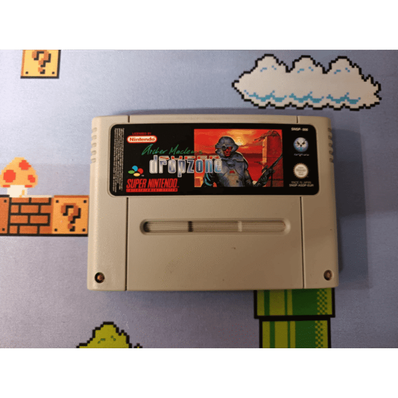 Archer Maclean's Super Drop Zone Super Nintendo Super NES SNES Pal Eur