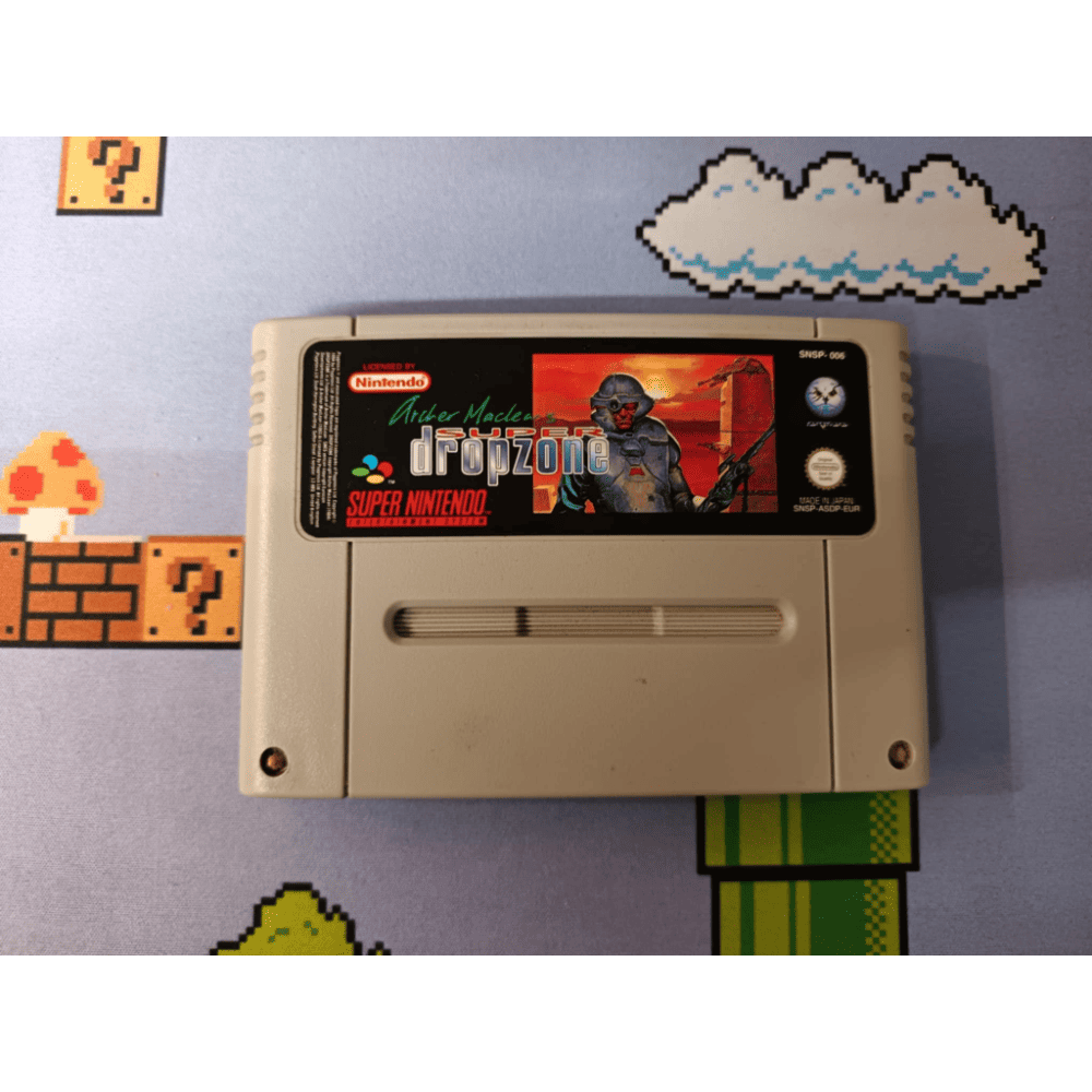 Archer Maclean's Super Drop Zone Super Nintendo Super NES SNES Pal Eur