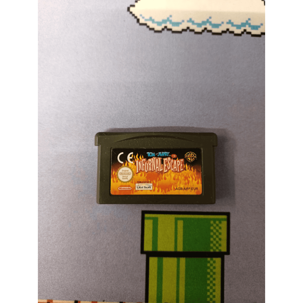 Tom and Jerry Infurnal Escape Nintendo GameBoy Advance GBA Pal Eur