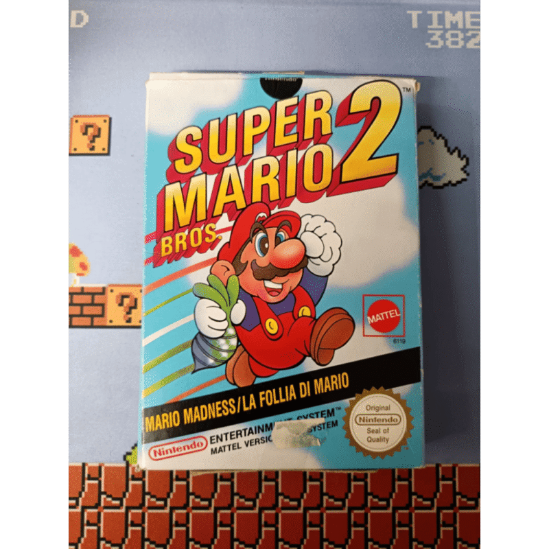 Super Mario Bros. 2 Nintendo NES Pal Ita