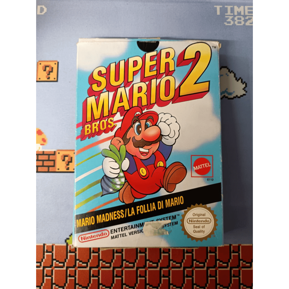 Super Mario Bros. 2 Nintendo NES Pal Ita